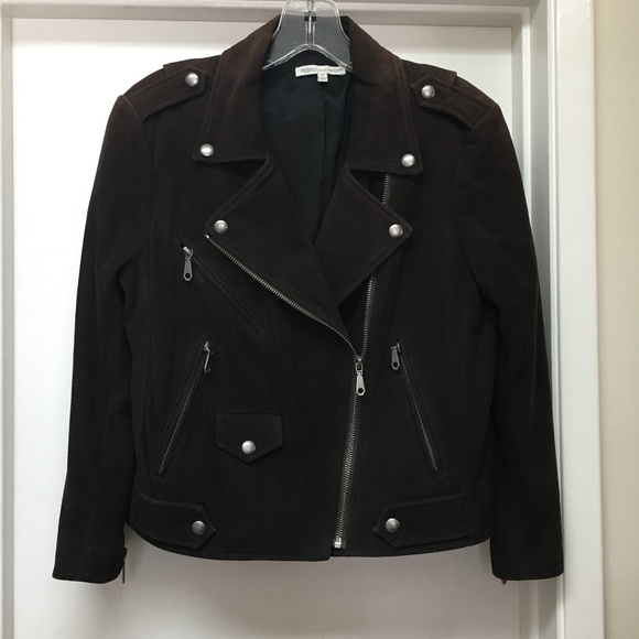 Rebecca Minkoff Jackets & Blazers - REBECCA MINKOFF SOFT Goatskin Leather Biker Moto Jacket